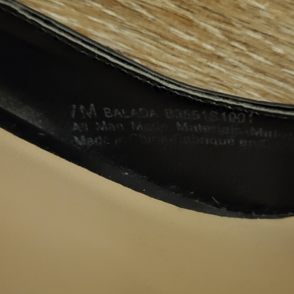 Franco Sarto Patent Leather  Heels  Balada Black Size 7 - Picture 8 of 9